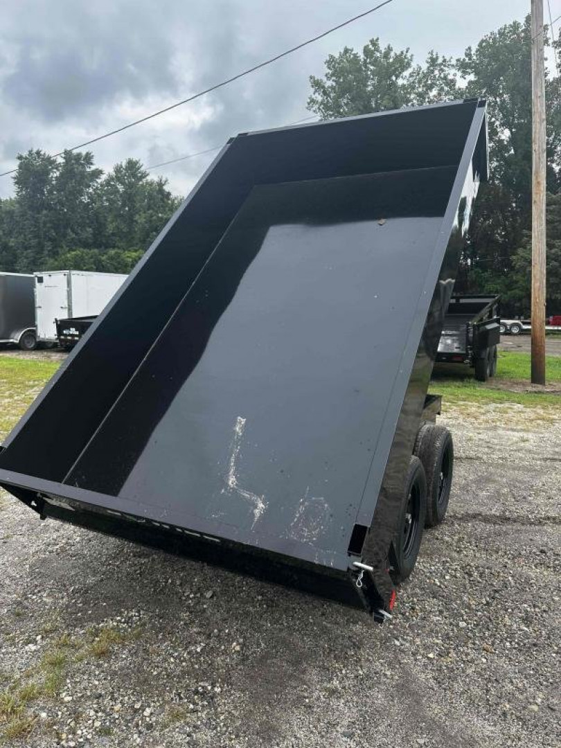 New 2025 BwiseDeckover 6x10 Dump Trailer 7K GVW