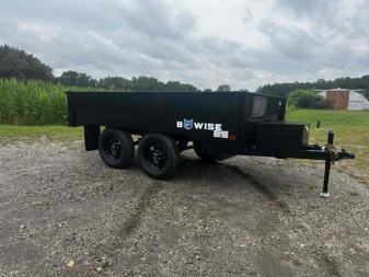 New 2025 BwiseDeckover 6x10 Dump Trailer 7K GVW