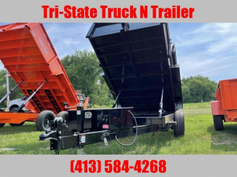 New 2024 Griffin GT 7x12 12k gvw Dump Trailer with ramps