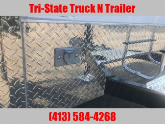 New 2024 Car Mate Trailers 7x14 Contractor Enclosed with Barn Doors