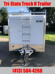 New 2024 Car Mate Trailers 7x14 Contractor Enclosed with Barn Doors