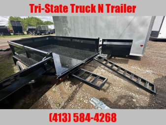 New 2025 BWISE DT 6x10 LP-LE-7 Dump Trailer