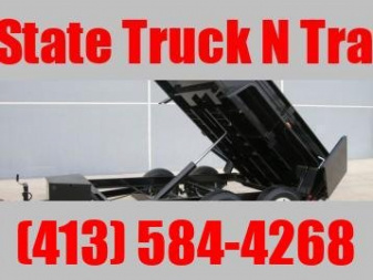 New 2025 BWISE DT 6x10 LP-LE-7 Dump Trailer