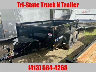 New 2025 BWISE DT 6x10 LP-LE-7 Dump Trailer