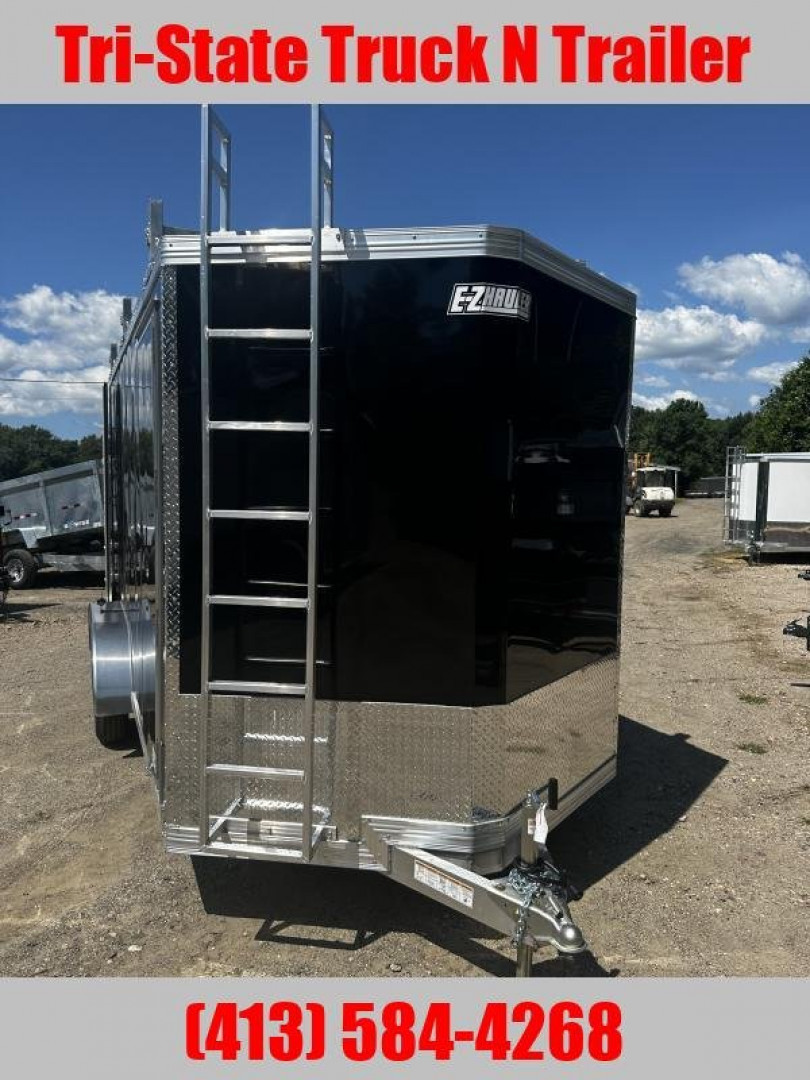 New 2025 EZ Hauler 7x16 All Aluminum enclosed Contractor trailer Barn door  84" Interior