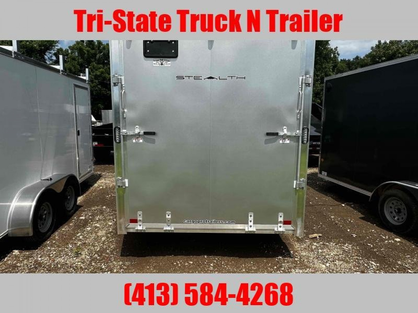 New 2024 Stealth Trailers C7x14 84" Interior Enclosed Trailer