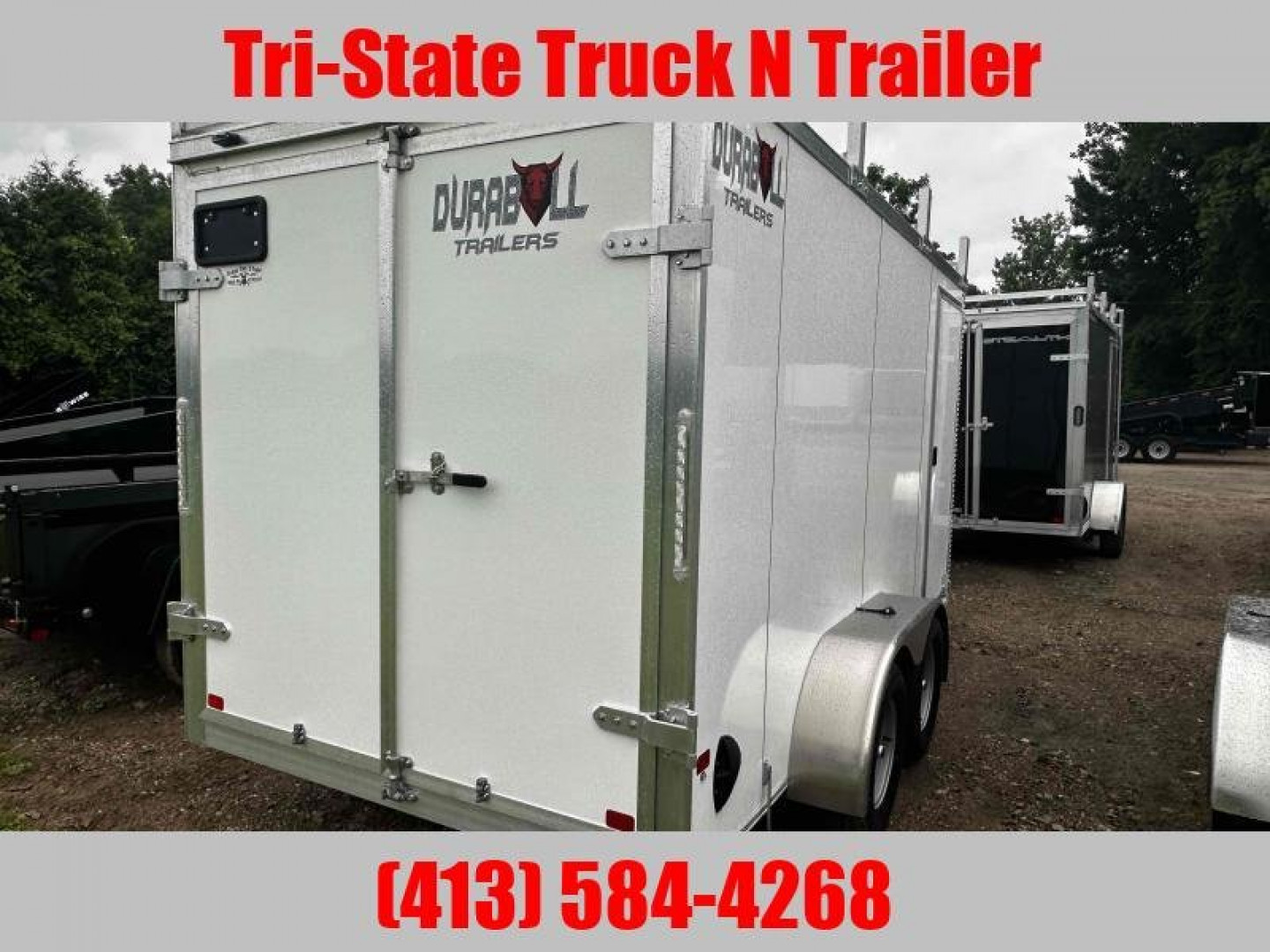 New 2025 Durabull 7x14 Enclosed Contractor Trailer