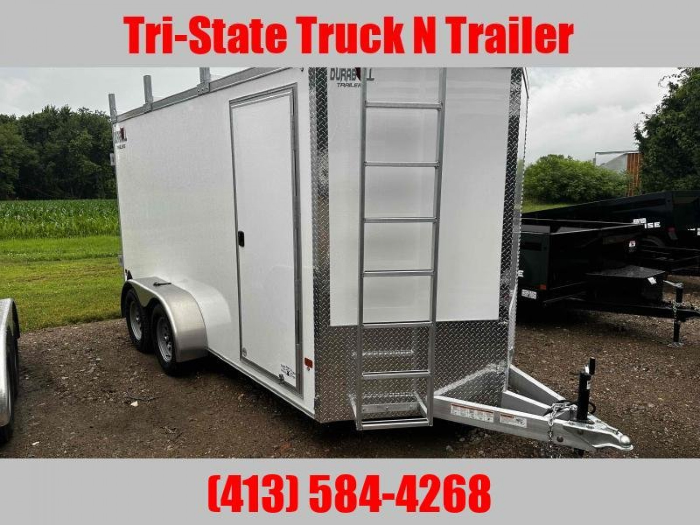 New 2025 Durabull 7x14 Enclosed Contractor Trailer
