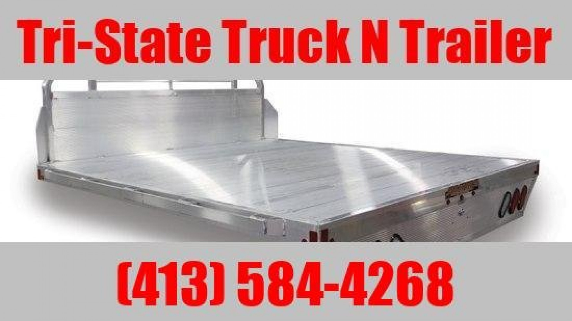 New 2025 Aluma 96x144 Dually truck bed