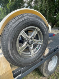 New 2023 Master Tow Model 80THD Car Dolly Aluminum wheels