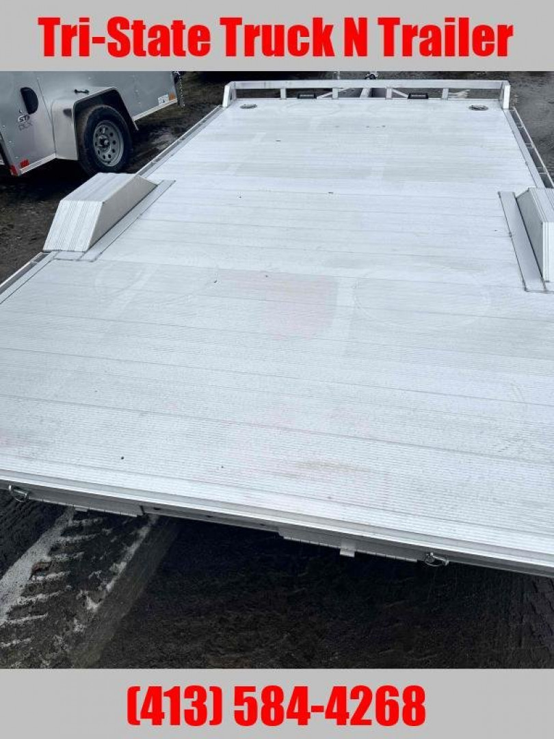 New 2025 Aluma WideBody 15' ATV Trailer (Driver over fender) with brakes