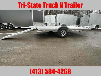 New 2025 Aluma WideBody 15' ATV Trailer (Driver over fender) with brakes