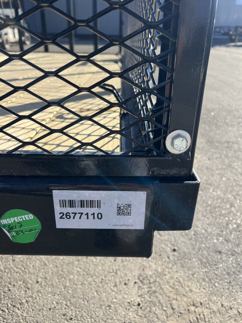 New 2025 PJ Trailers U8 Utility Trailer 14'