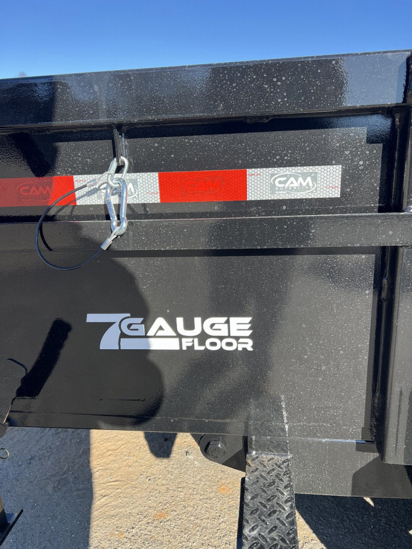 New 2025 Cam Superline PTLB8216-BP-154 Dump Trailer 16'