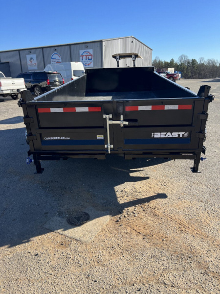 New 2025 Cam Superline PTLB8216-BP-154 Dump Trailer 16'