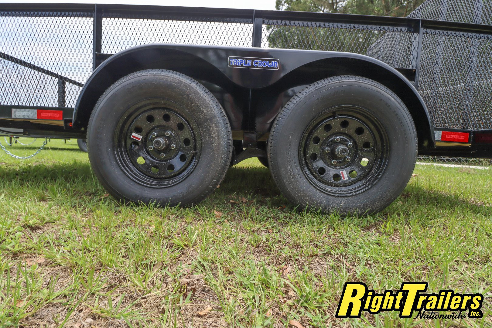 New 2025 6X12 Triple Crown Utility Trailer