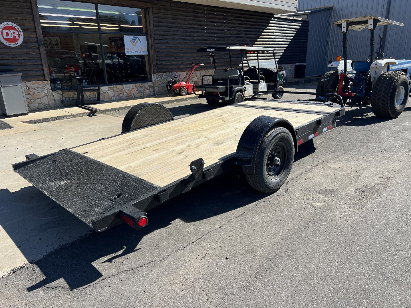 New 2025 PJ Trailers T1 Tilt Trailer 16'