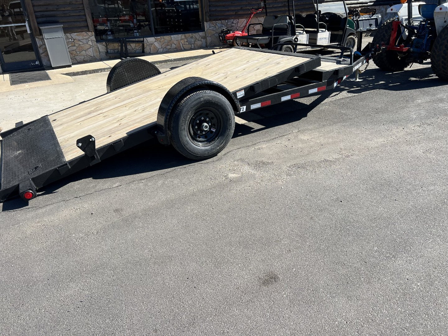 New 2025 PJ Trailers T1 Tilt Trailer 16'