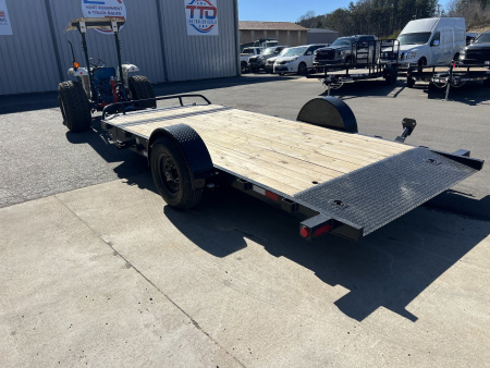 New 2025 PJ Trailers T1 Tilt Trailer 16'