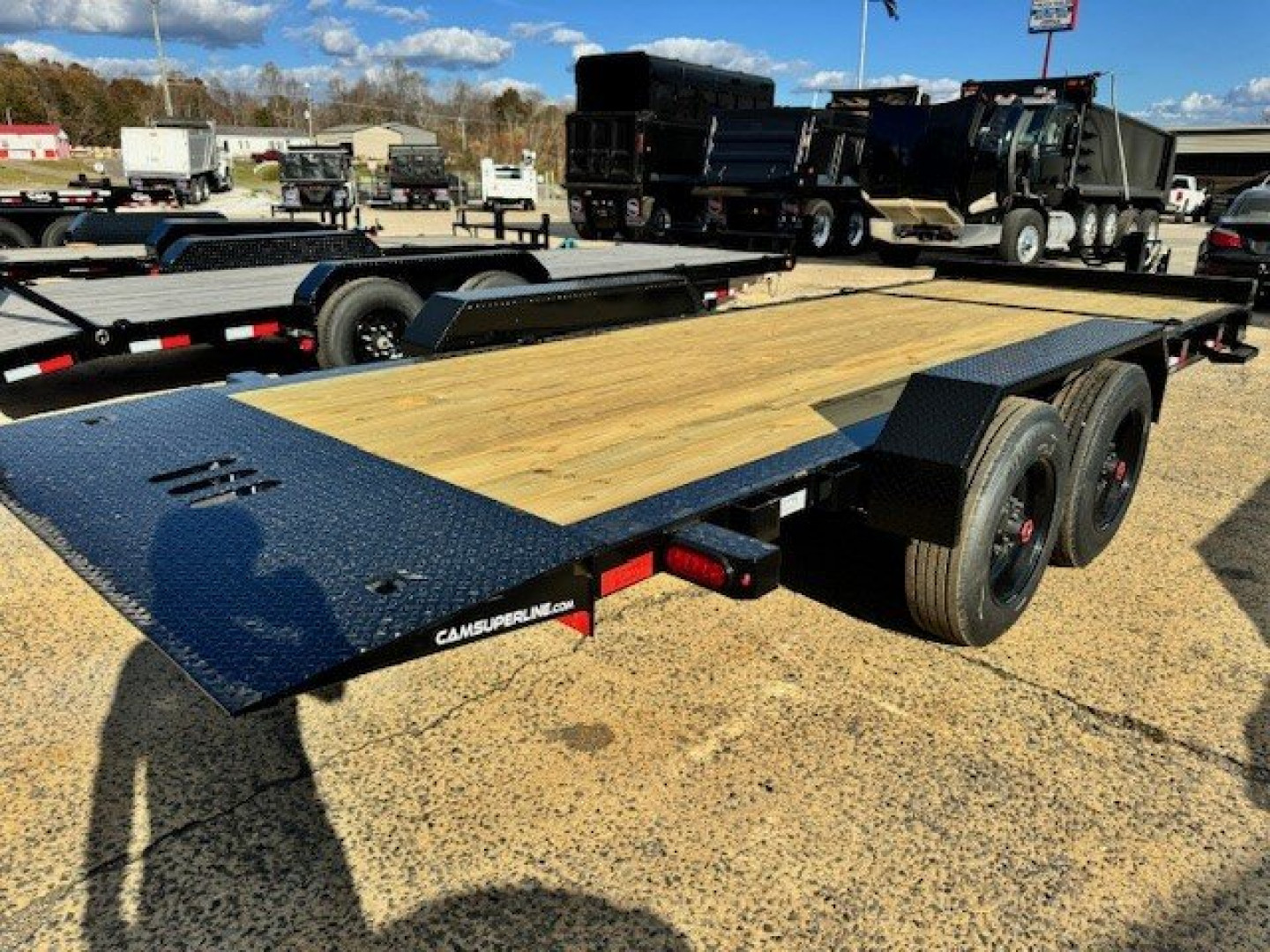 New 2025 Cam Superline PSTB82164-BP-220 Utility Trailer