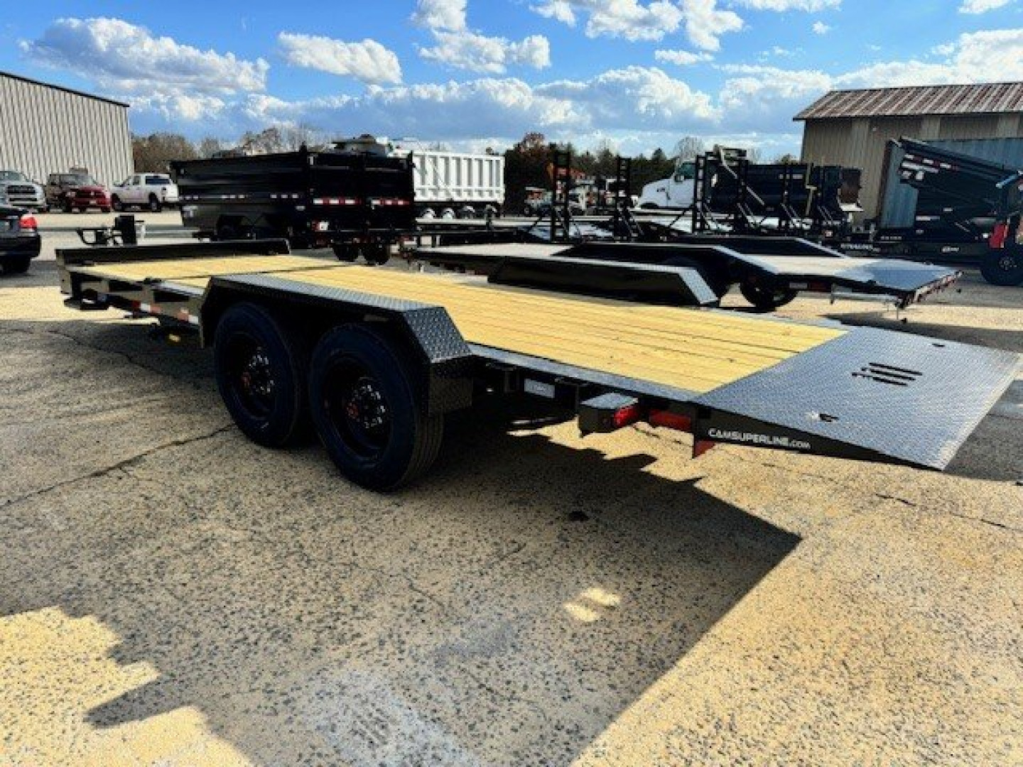 New 2025 Cam Superline PSTB82164-BP-220 Utility Trailer