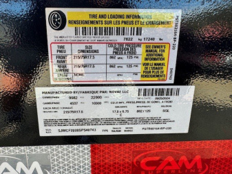 New 2025 Cam Superline PSTB82164-BP-220 Utility Trailer