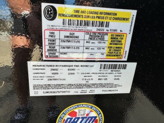 New 2025 Cam Superline P25CAM8245TA Deckover Trailer 24'