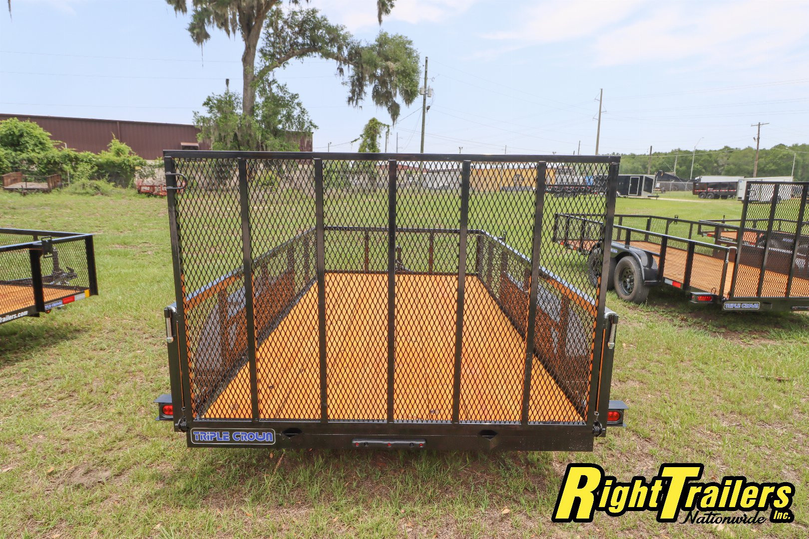 New 2025 6X12 Triple Crown Utility Trailer
