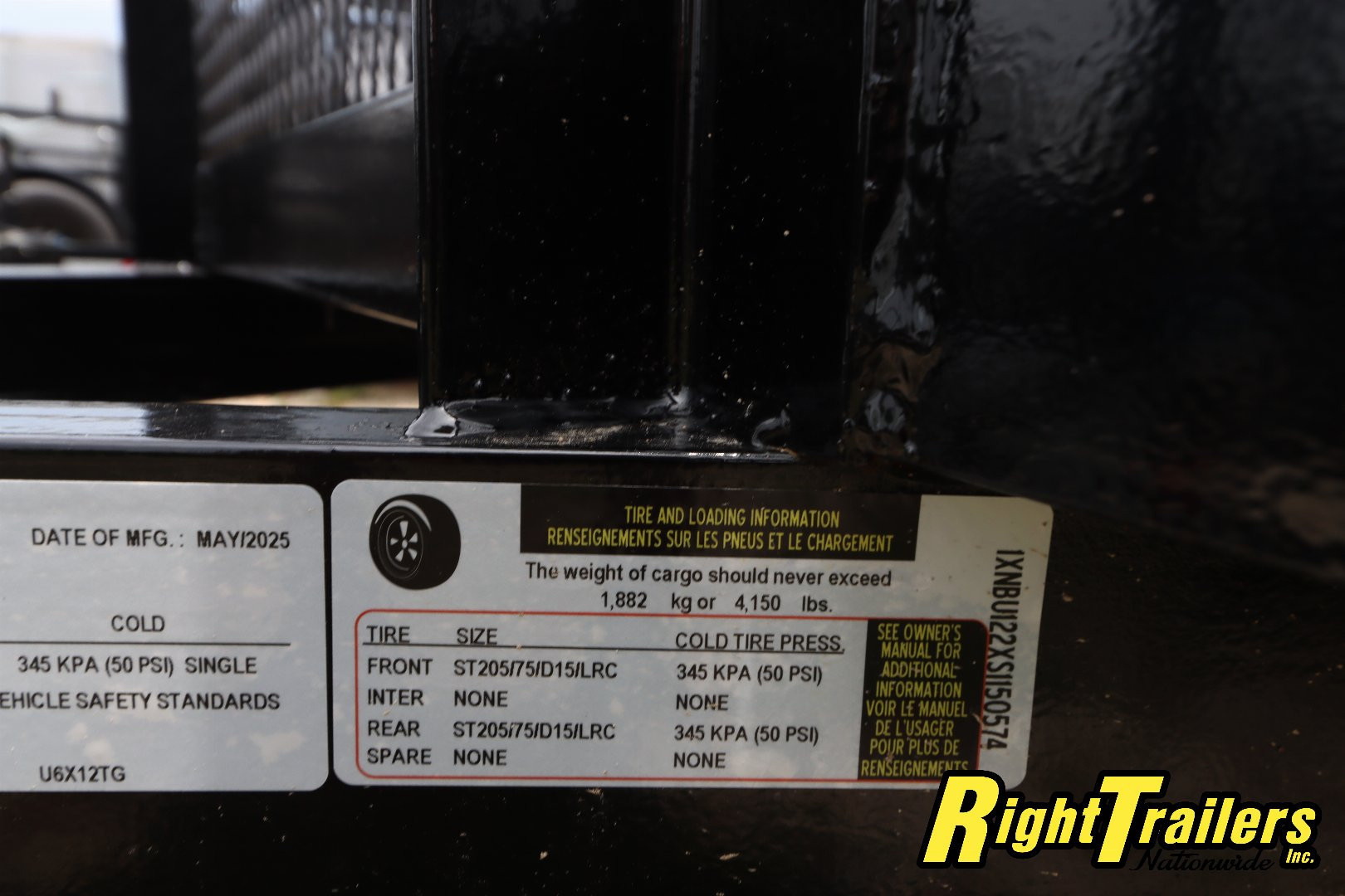 New 2025 6X12 Triple Crown Utility Trailer