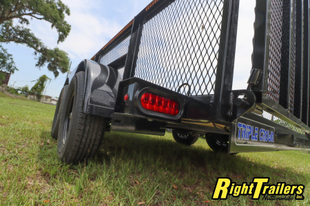 New 2025 6X12 Triple Crown Utility Trailer