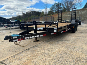 New 2025 PJ Trailers 18ft CC Equipment Trailer