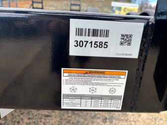 New 2025 PJ Trailers 18ft CC Equipment Trailer