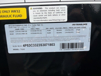 New 2025 PJ Trailers 24ft T9 Deckover Trailer 24'