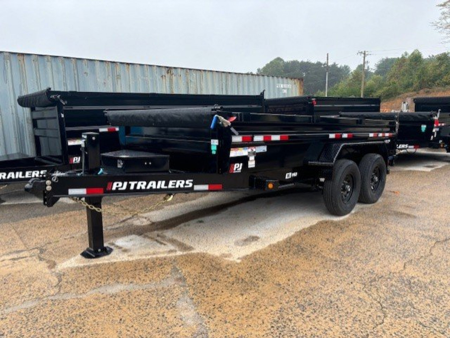New 2025 PJ Trailers 14ft DL Dump Trailer