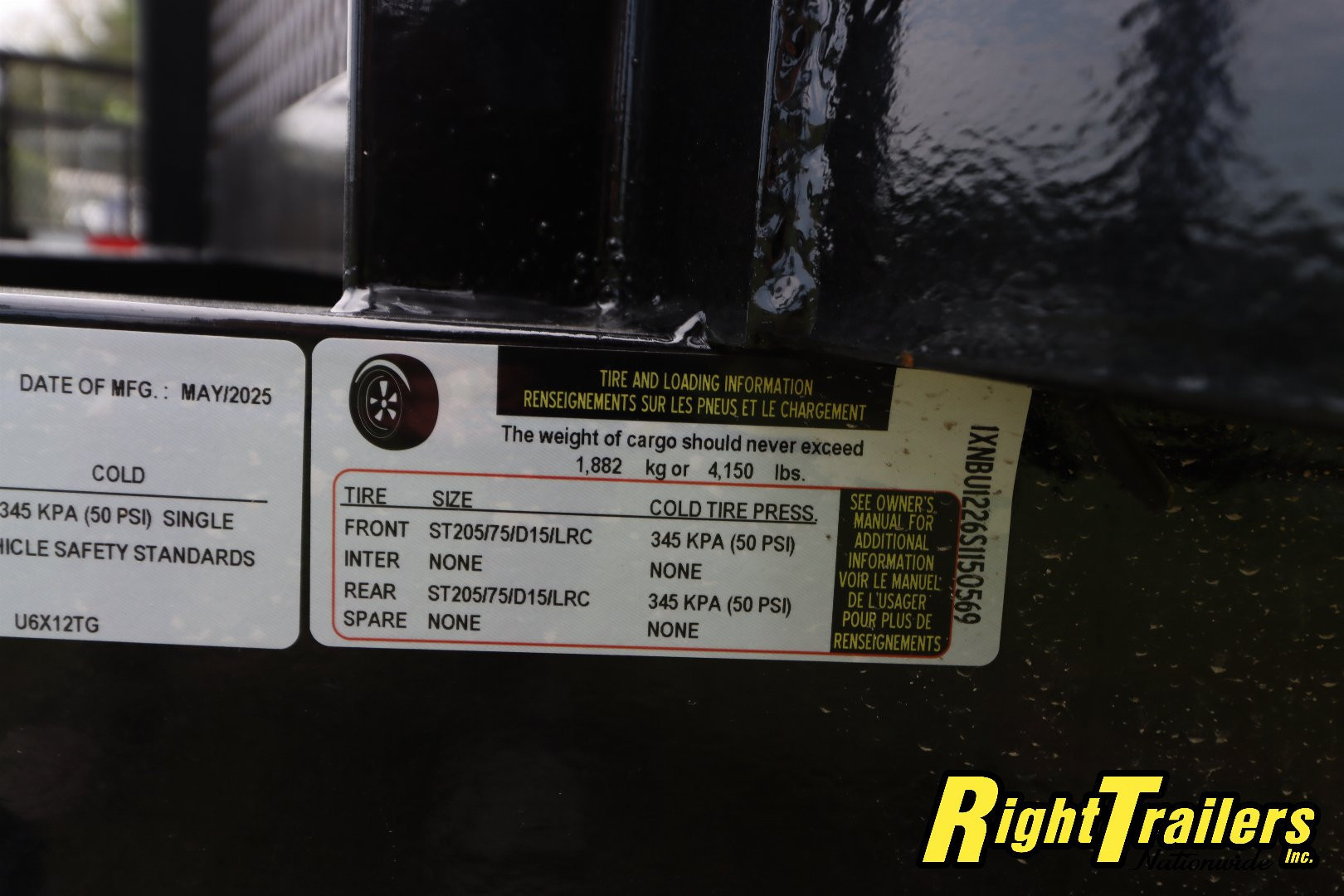 New 2025 6X12 Triple Crown Utility Trailer