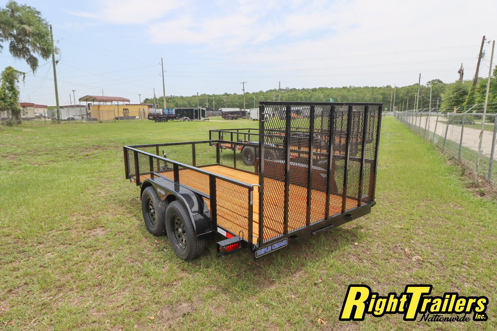 New 2025 6X12 Triple Crown Utility Trailer