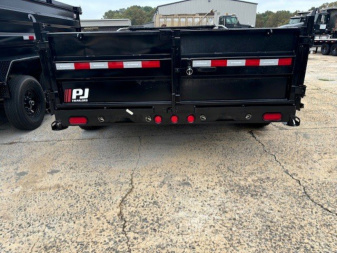 New 2025 PJ Trailers 14ft DV Dump Trailer