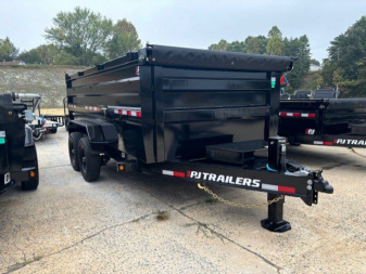 New 2025 PJ Trailers 14ft DM Dump Trailer 14'