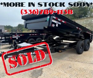 New 2025 PJ Trailers 16ft DL Dump Trailer