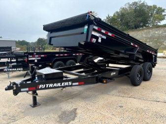 New 2025 PJ Trailers 16ft DL Dump Trailer