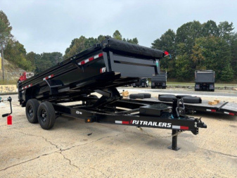 New 2025 PJ Trailers 16ft DL Dump Trailer