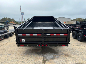 New 2025 PJ Trailers 16ft DL Dump Trailer