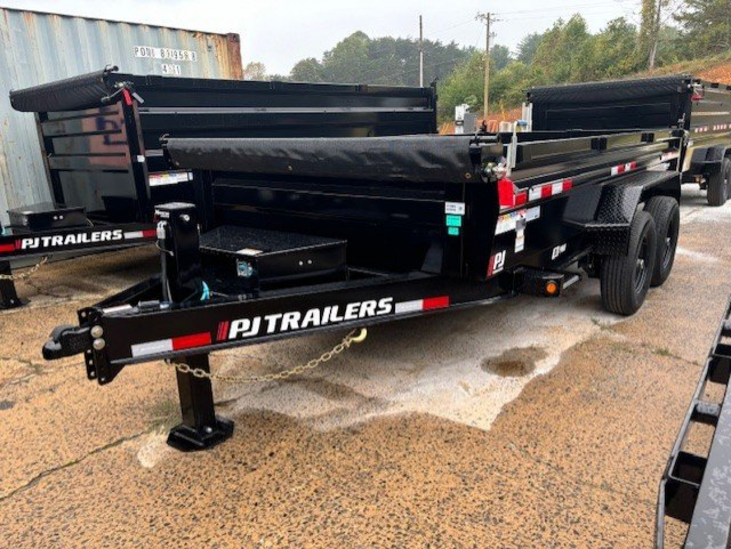New 2025 PJ Trailers DL 14' Dump Trailer