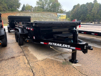 New 2025 PJ Trailers DL 14' Dump Trailer