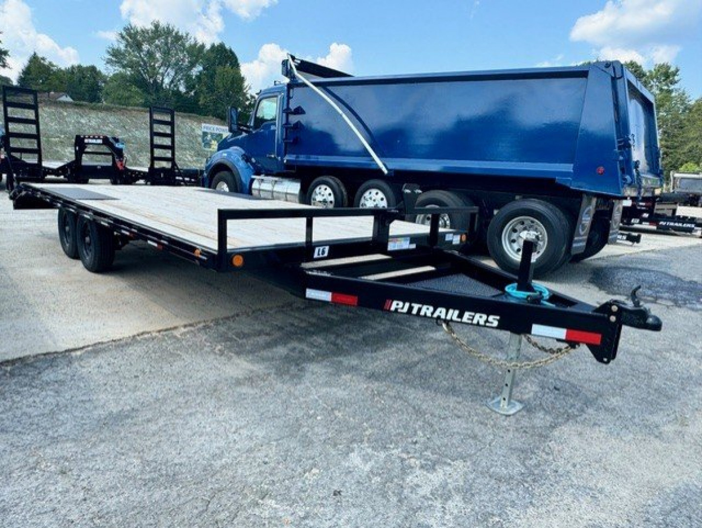 New 2025 PJ Trailers 20ft L6 Deckover Trailer 20'