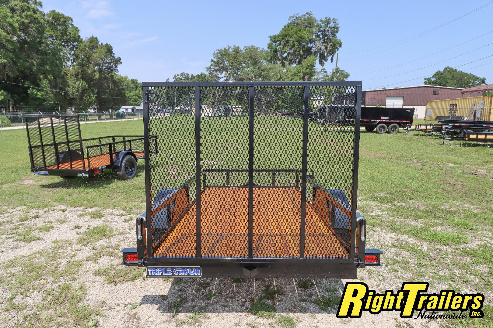 New 2025 5X10 Triple Crown Utility Trailer