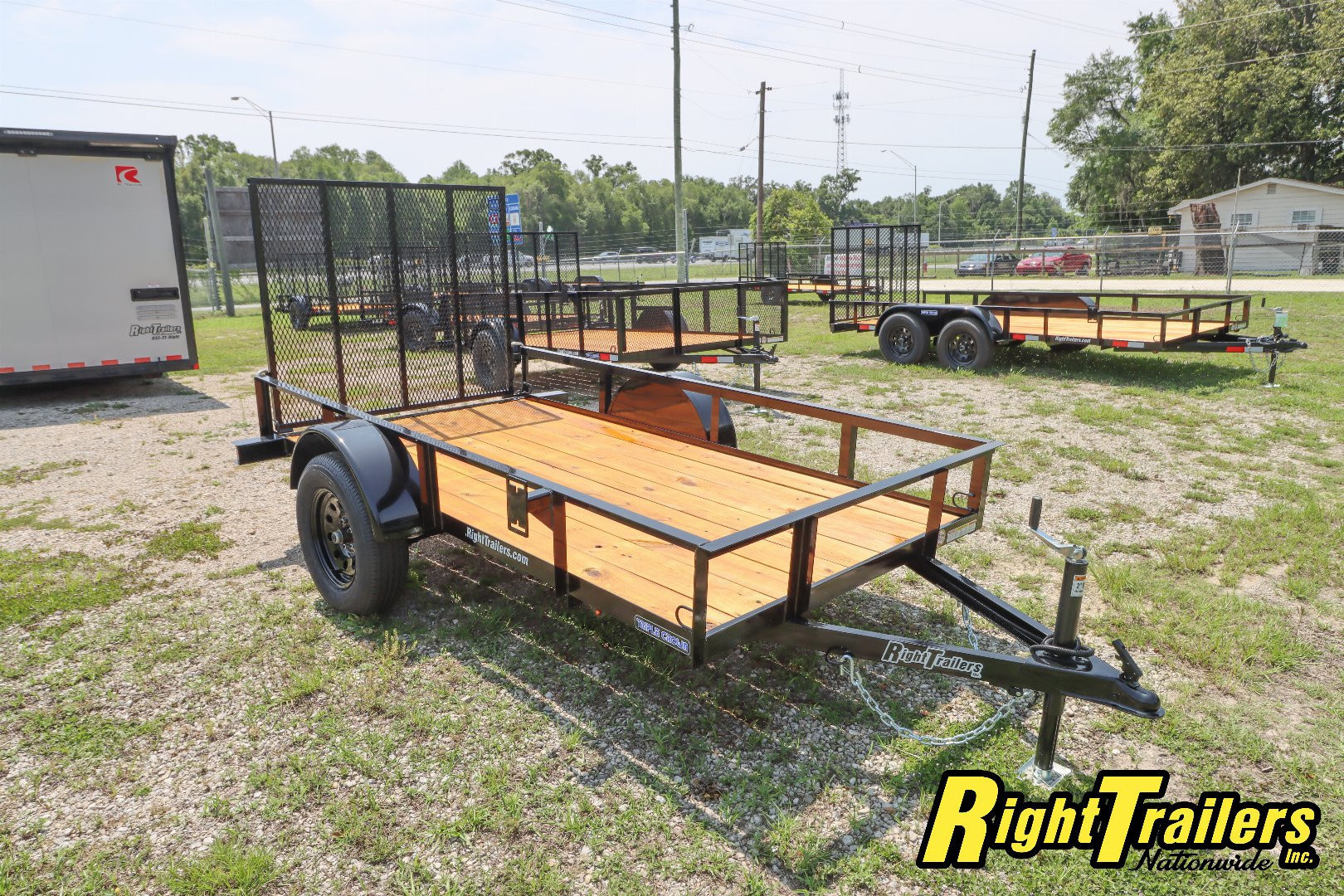 New 2025 5X10 Triple Crown Utility Trailer