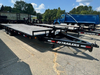 New 2025 PJ Trailers 24ft F8 Deckover Trailer