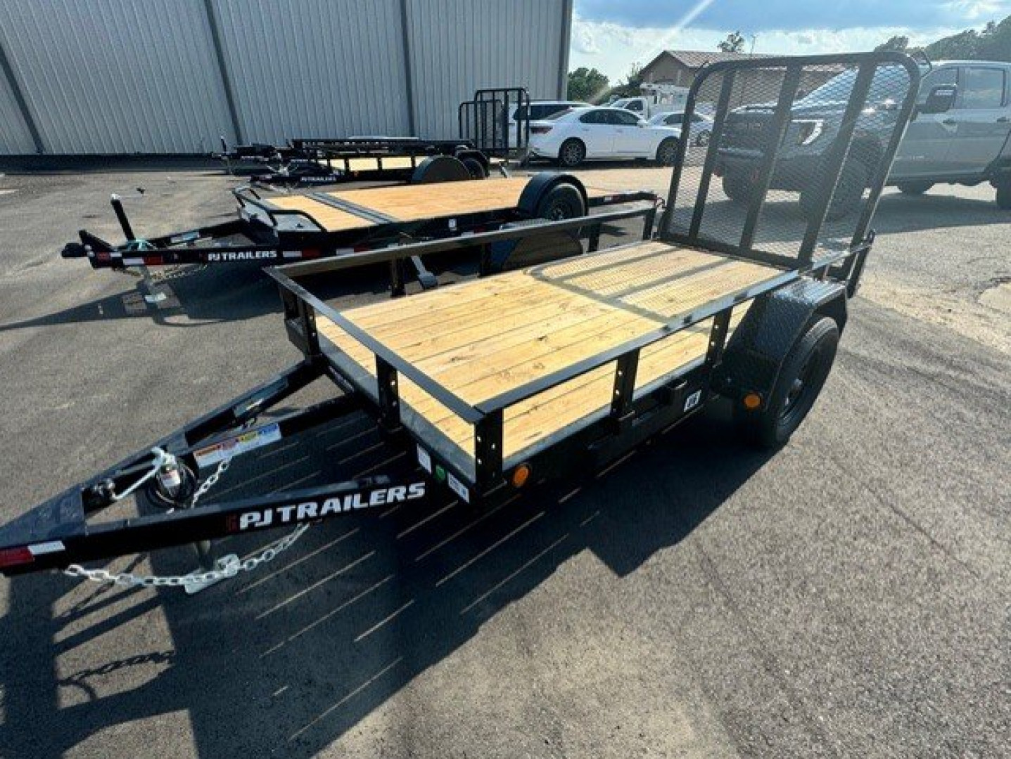 New 2025 PJ Trailers U6 10 FT. Utility Trailer
