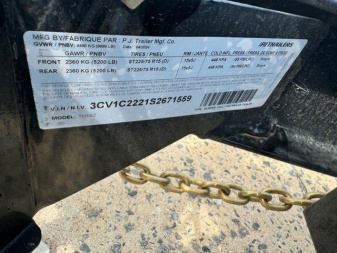 New 2025 PJ Trailers TH 18FT. Tilt Trailer